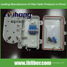 1x4 FTTH Fiber Optic Mini Splitter Verteiler Box IP65